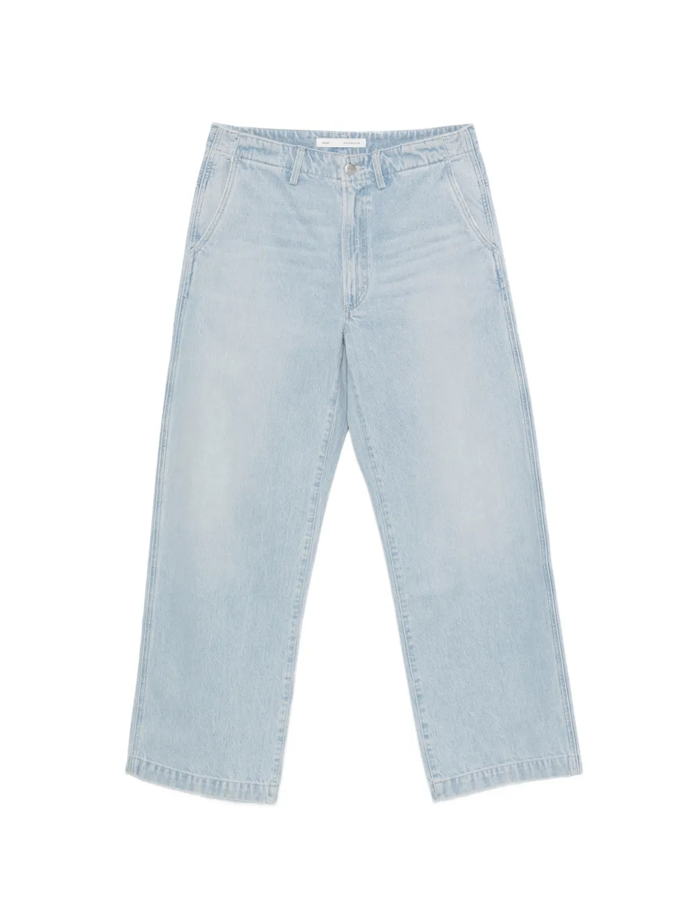 AGOLDE button-fastening jeans - Blau