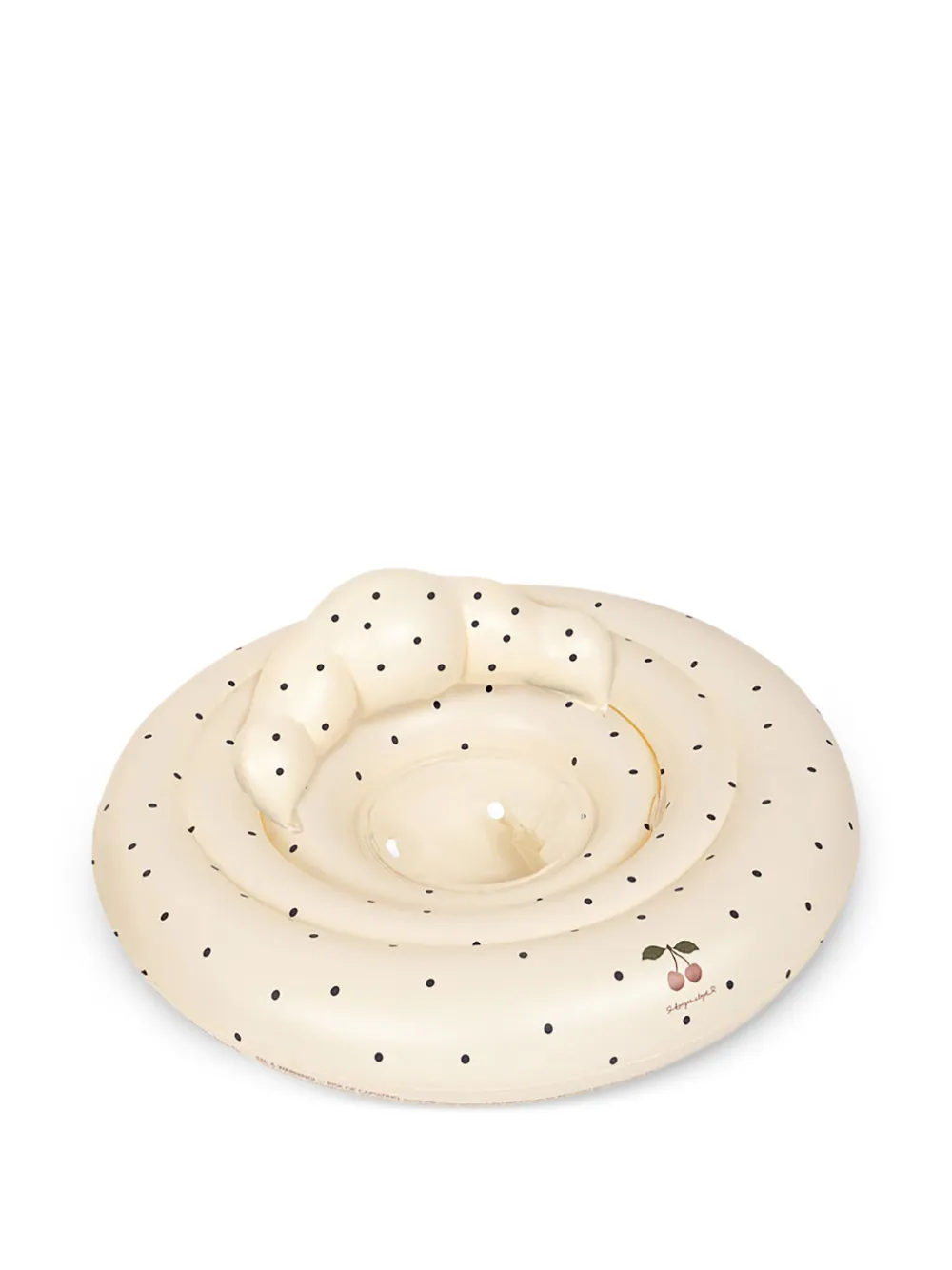 Konges Sløjd polka-dot cherry-motif toys - Nude