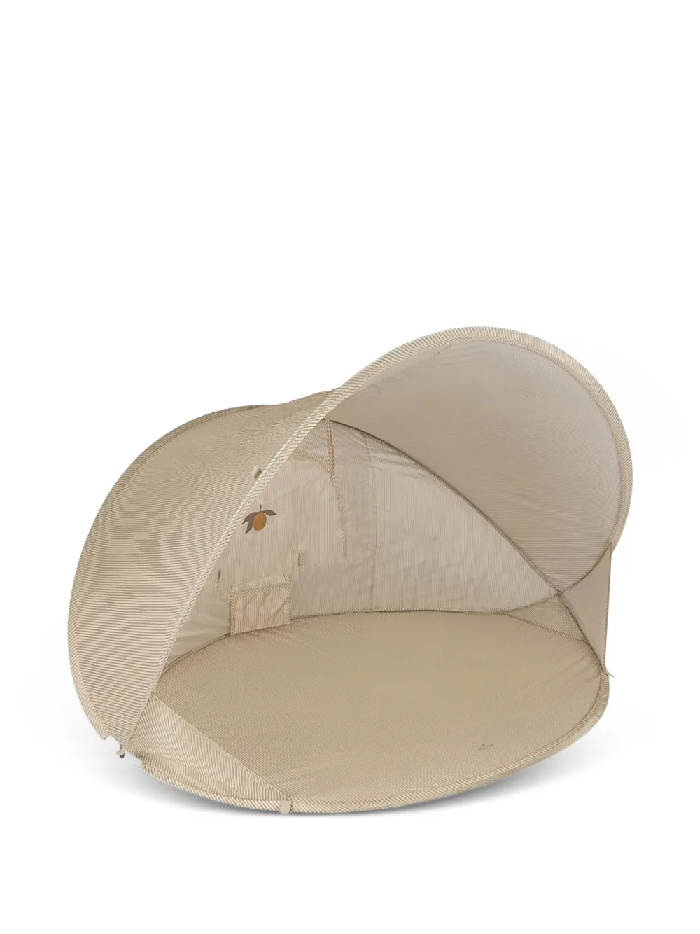 Konges Sløjd stripe-pattern lemon-motif tent - Toni neutri