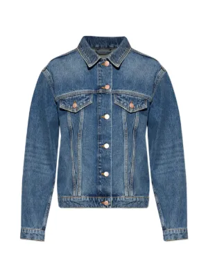 ETRO フローラル クロップド ジャケット | ブルー | FARFETCH JP