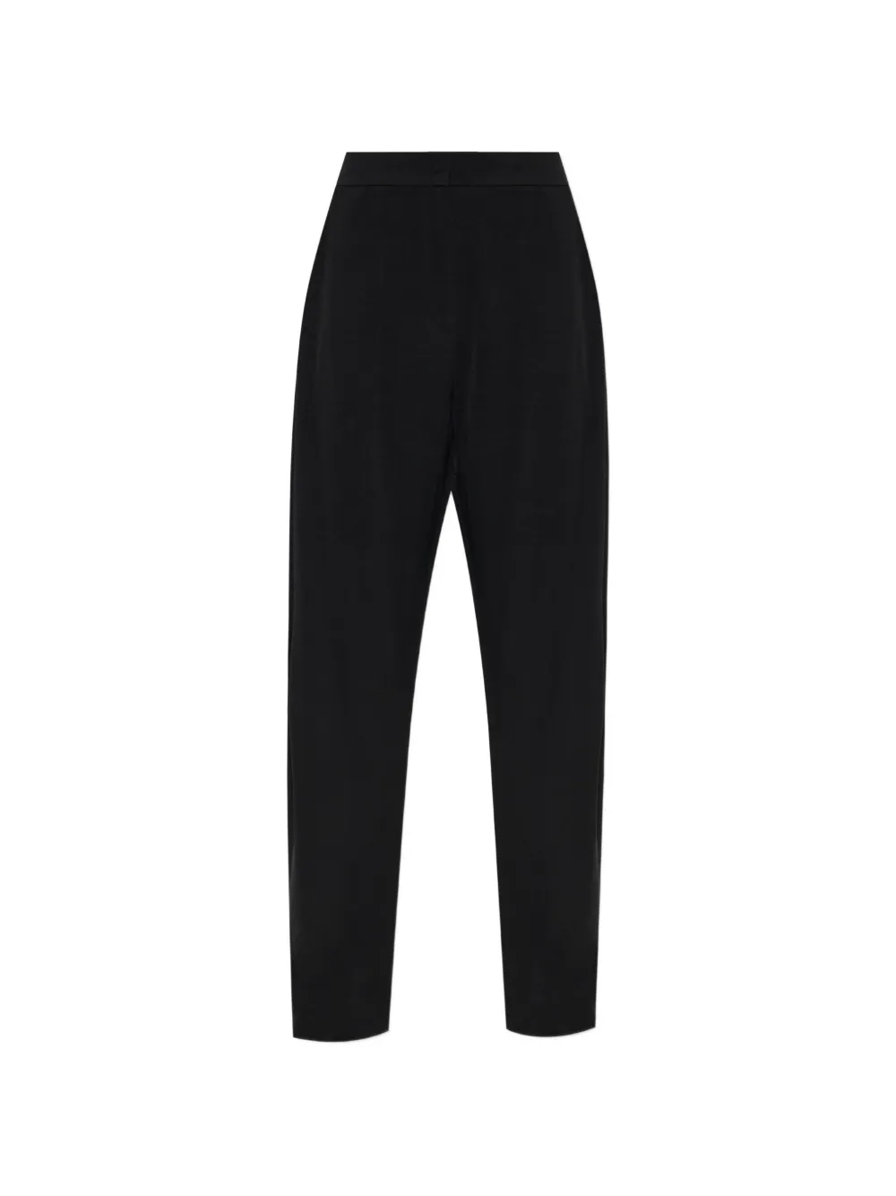 Emporio Armani pleated straight-leg trousers - Nero