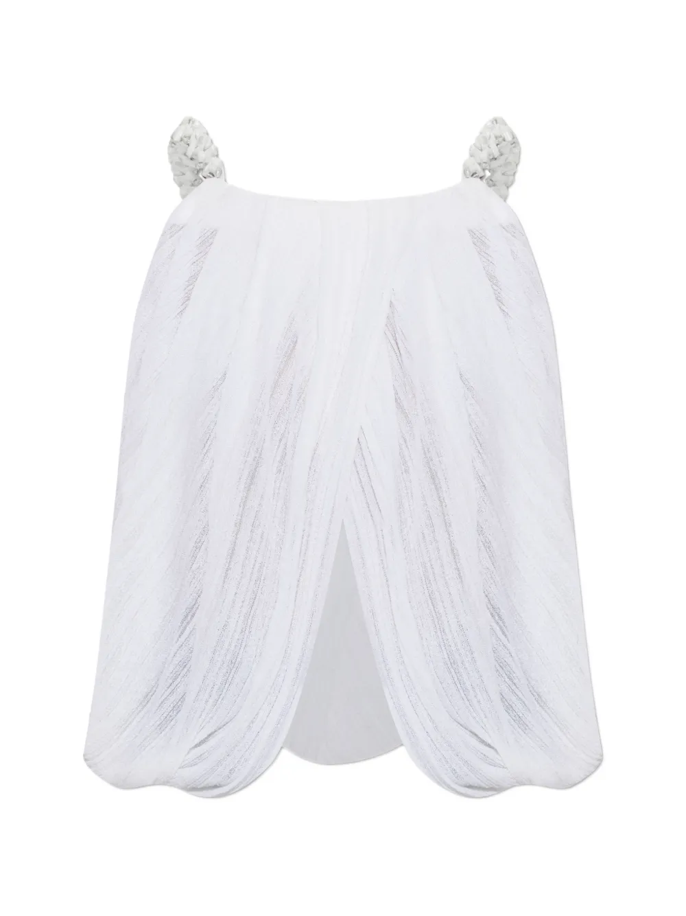 Balmain bead-embellished blouse - Bianco
