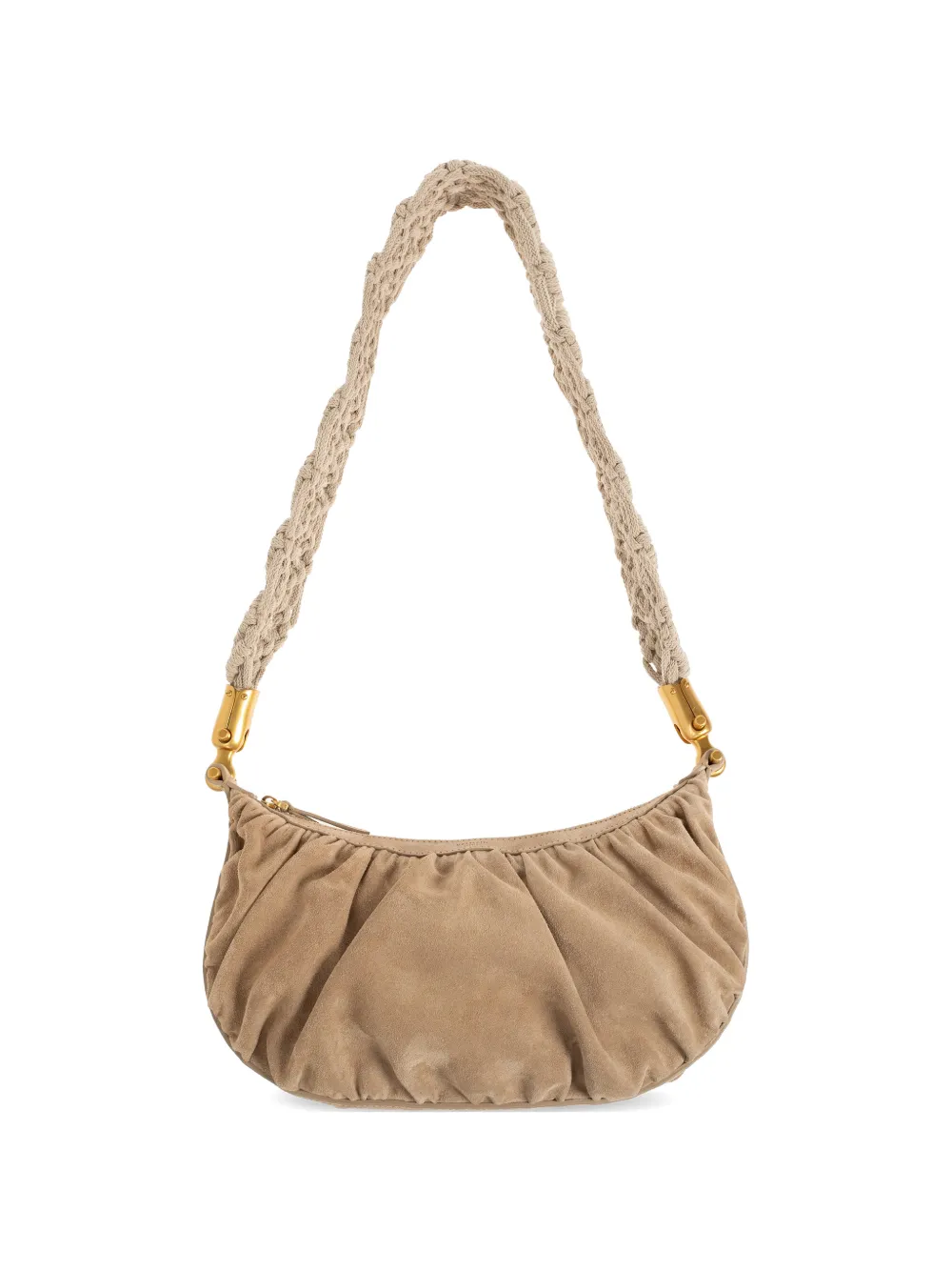 Balmain Ebane braided-strap shoulder-bag - Toni neutri