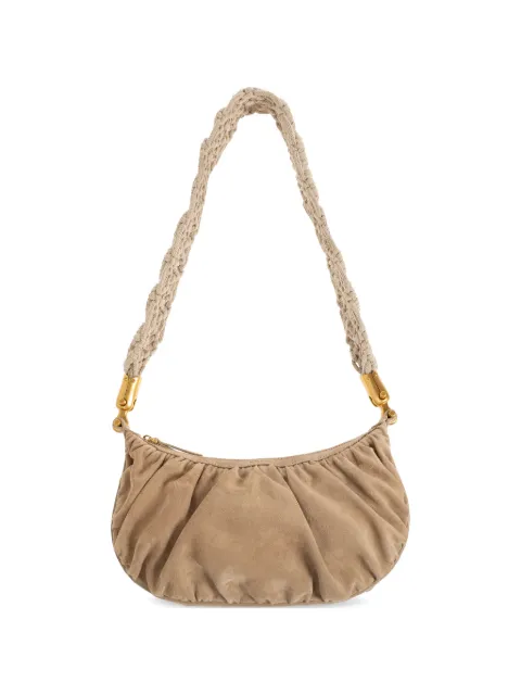 Balmain Ebane braided-strap shoulder-bag