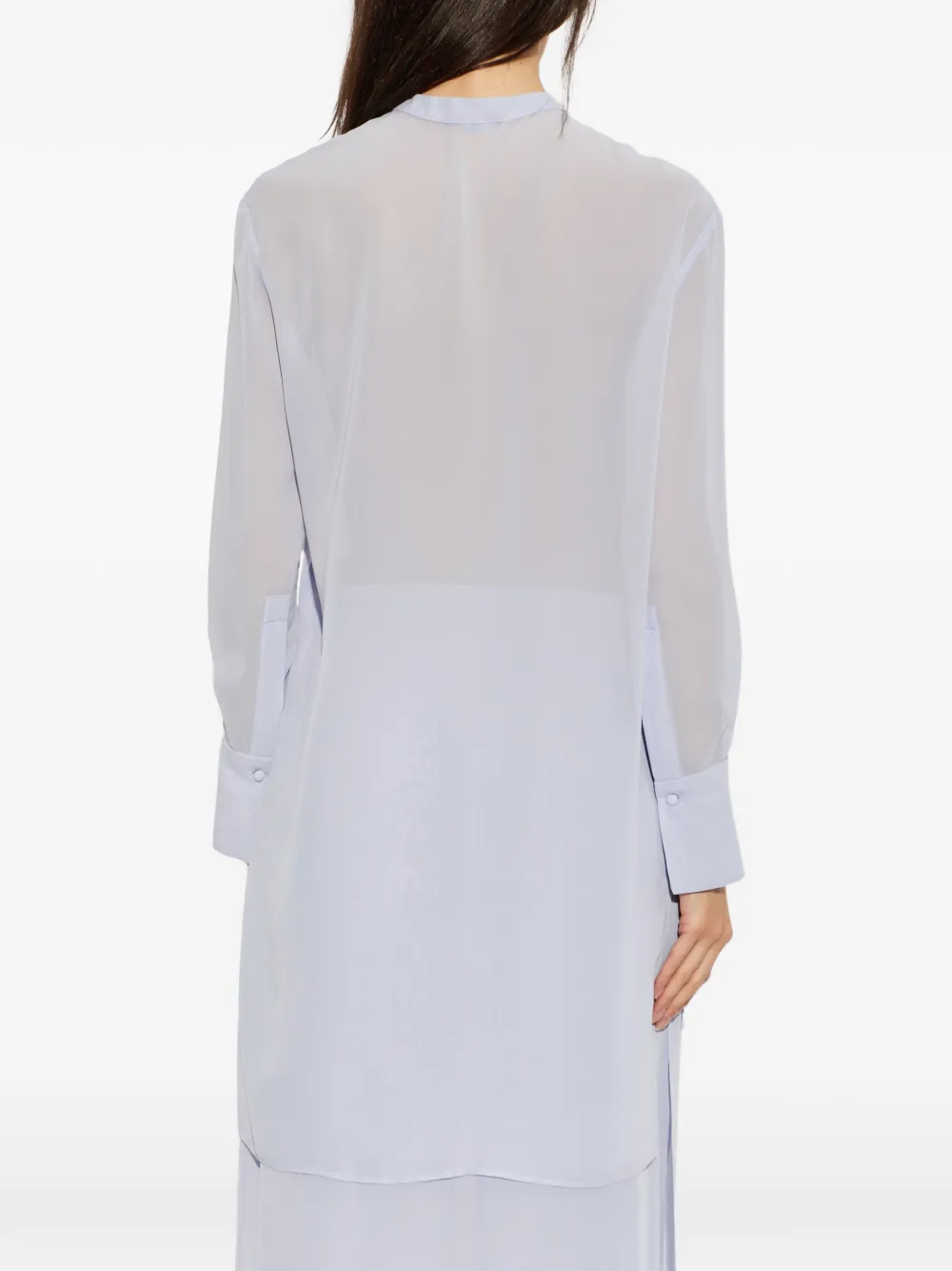 Emporio Armani Oversized blouse Paars