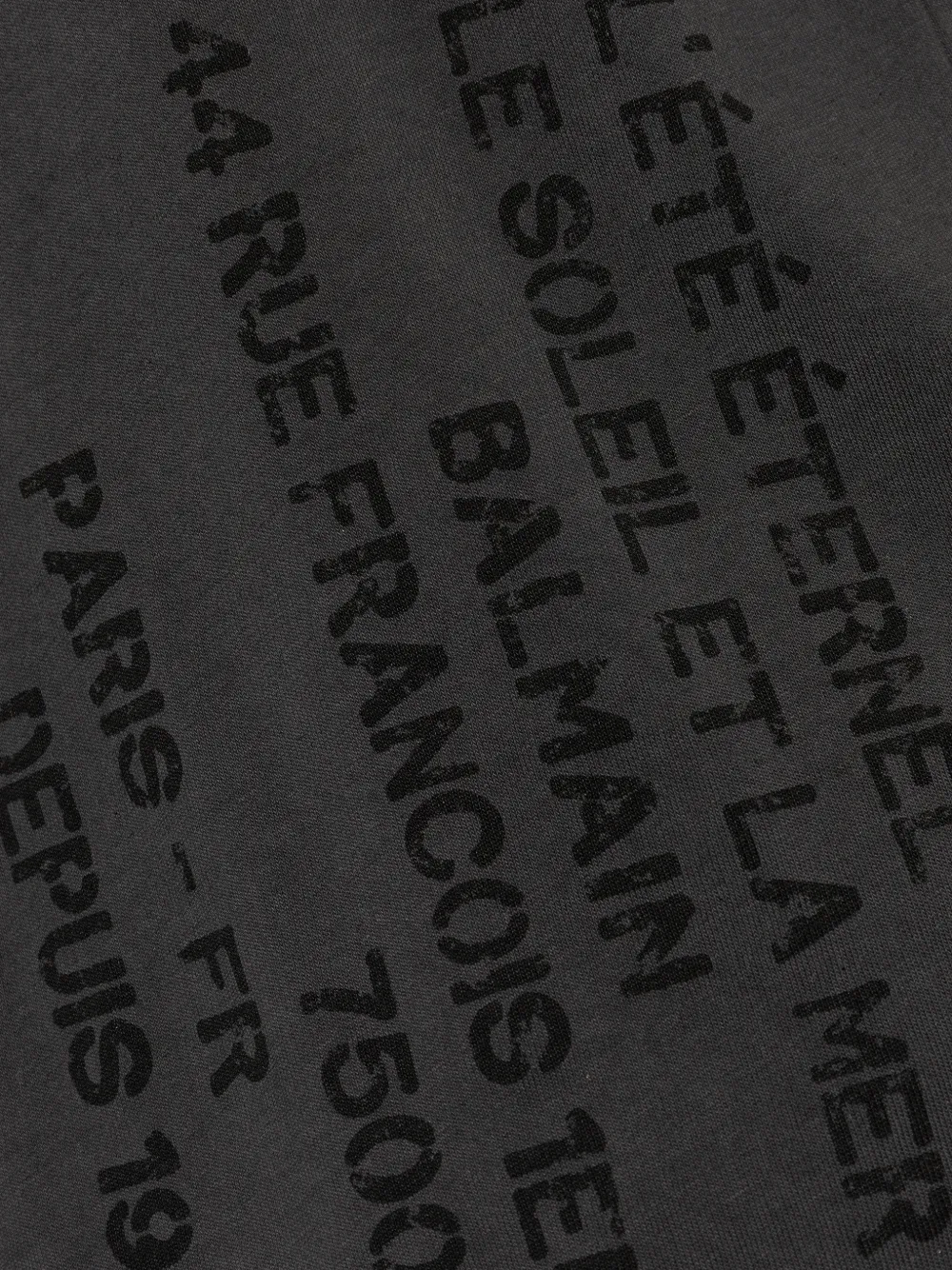 Balmain T-shirt met logoprint Grijs