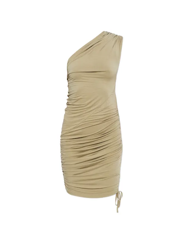 balmain one shoulder dress Balmain