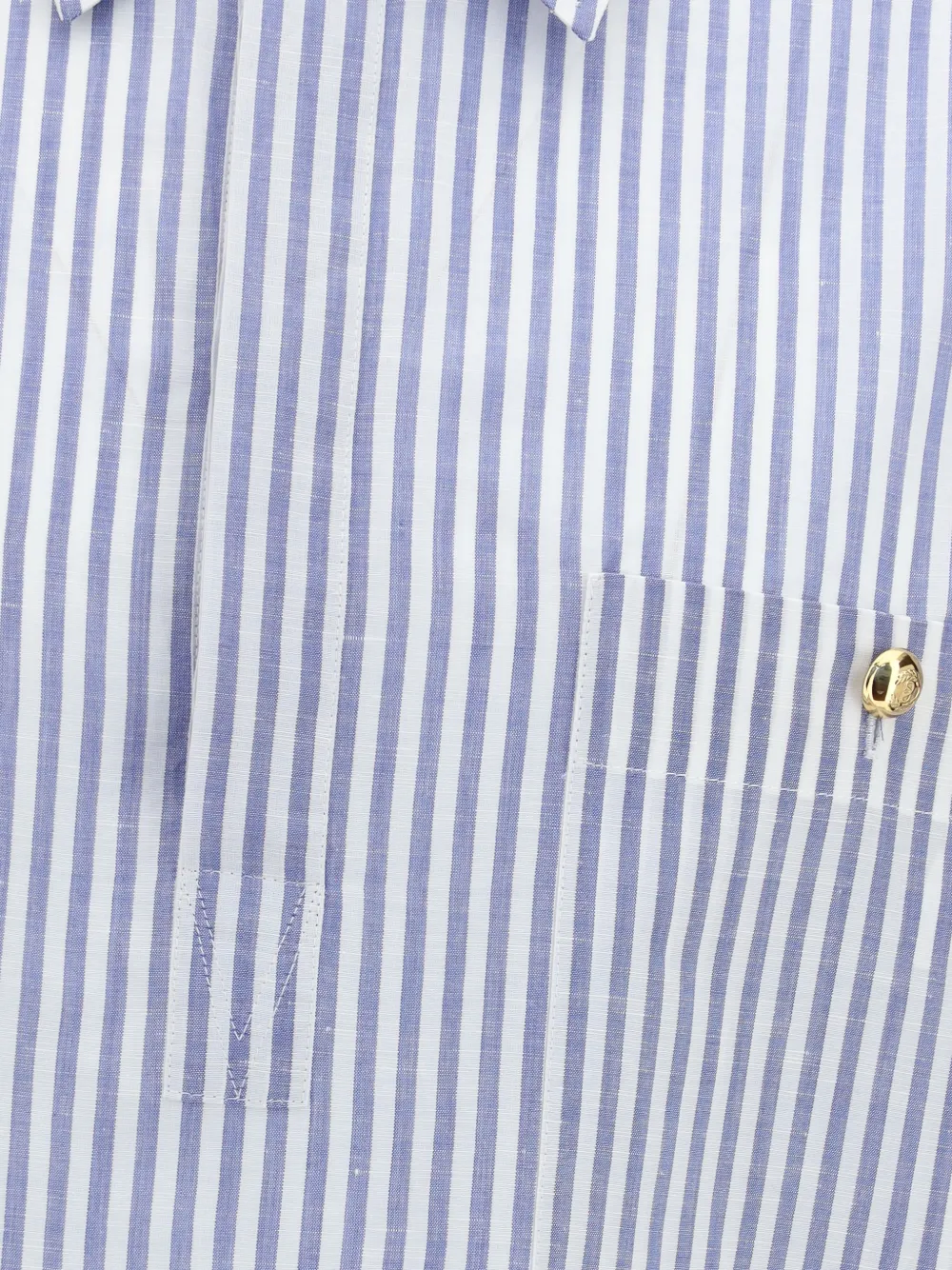 Valentino Garavani Gestreepte overhemd Blauw