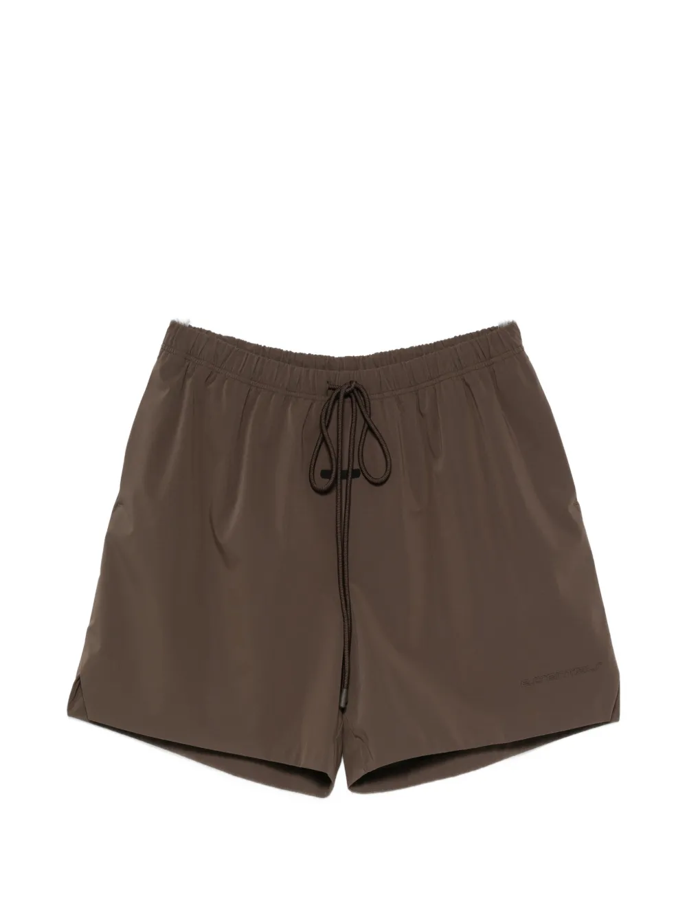 FEAR OF GOD ESSENTIALS drawstring shorts - Marrone