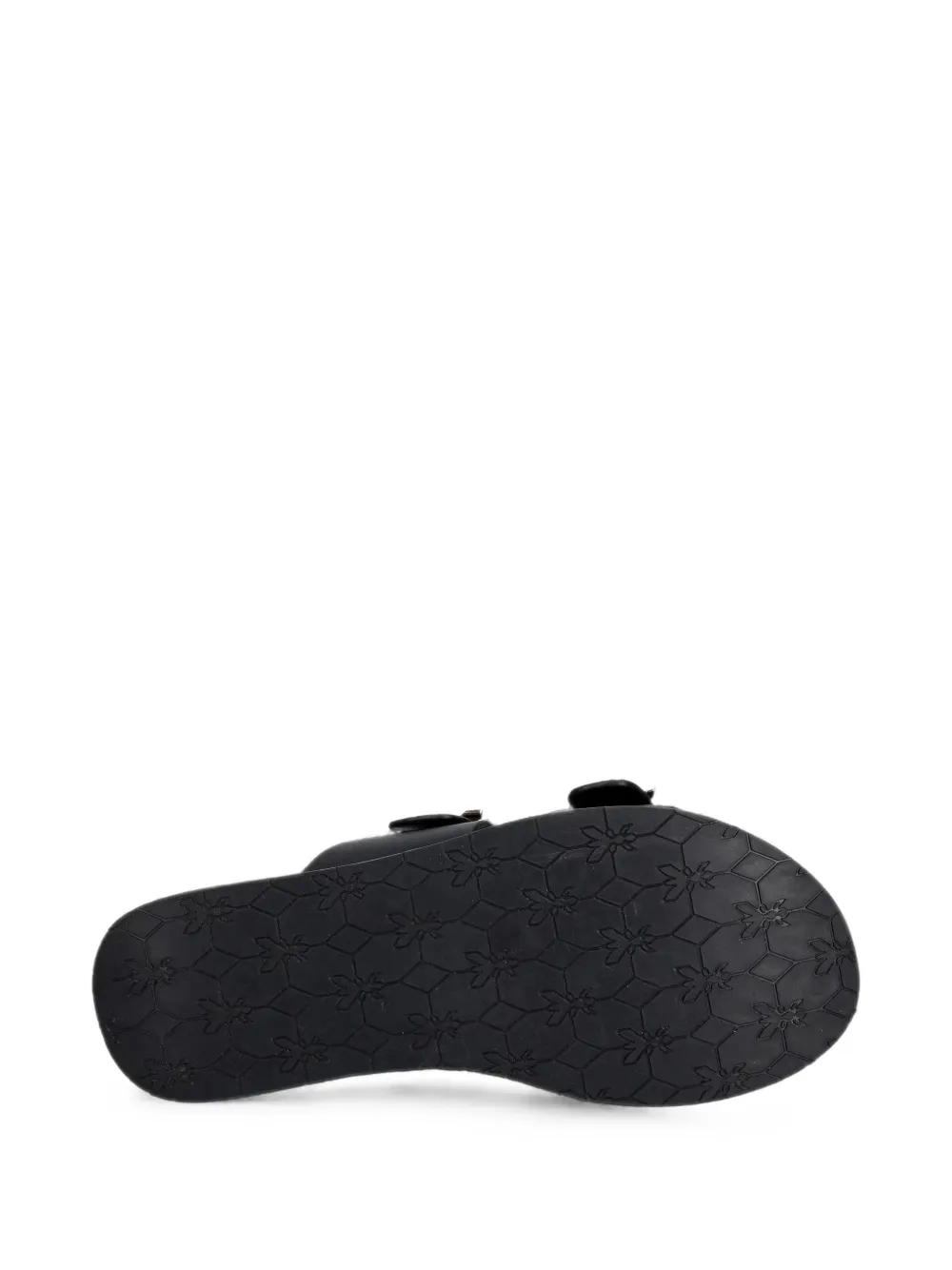 Patrizia Pepe girl buckle-fastening platform sandals Zwart