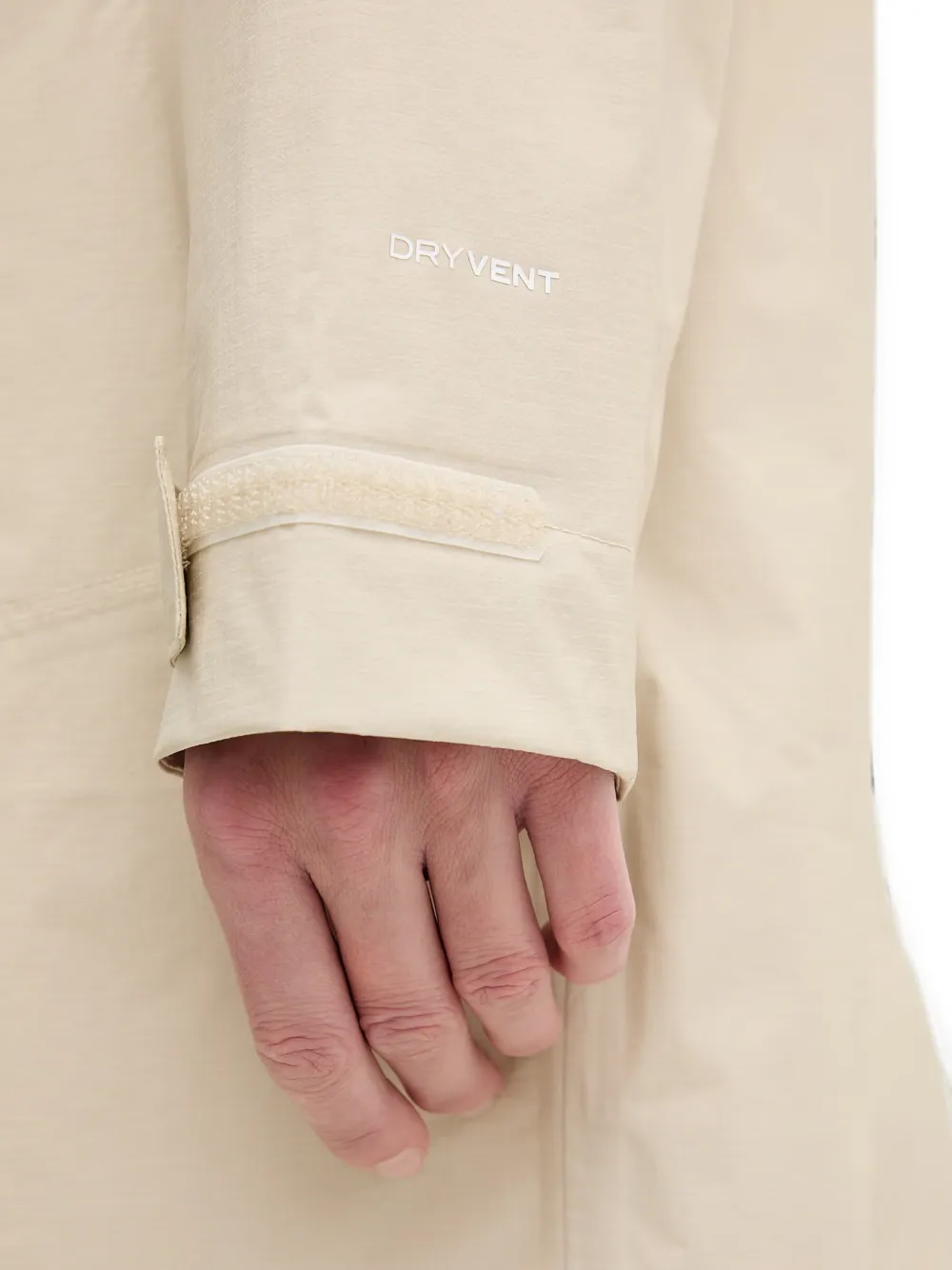 The North Face Waterdichte opvouwbare parka met capuchon Beige