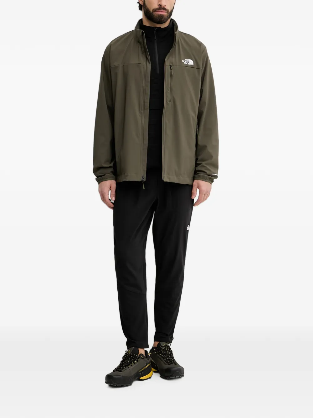 The North Face Nimble 2.0 lichtgewicht jack met logoprint en rits Groen