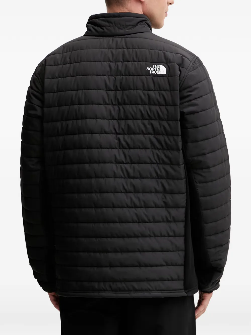 The North Face Canyonlands gewatteerd jack met logoprint Zwart