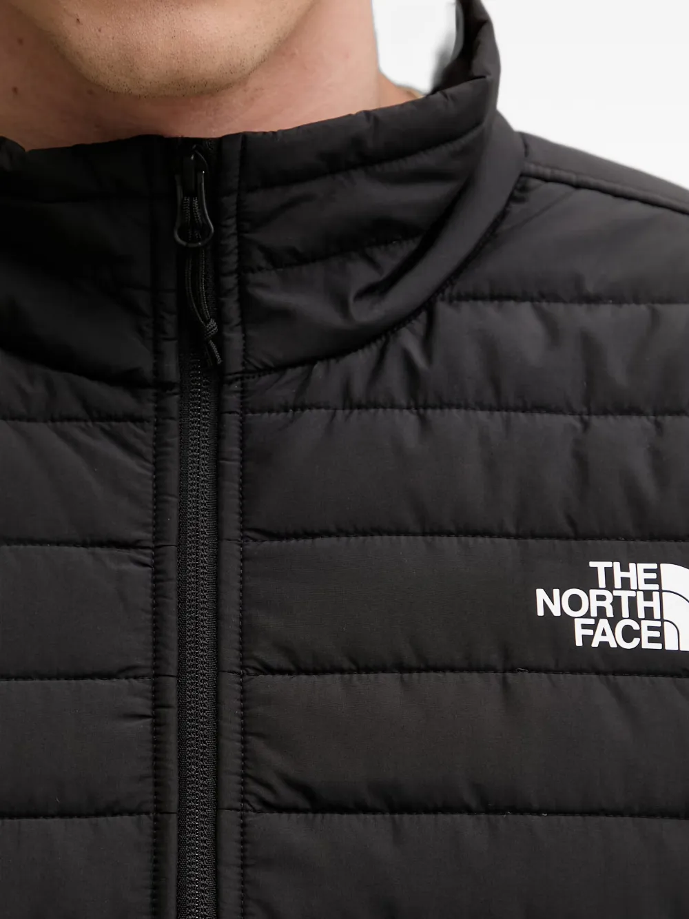 The North Face Canyonlands gewatteerd jack met logoprint Zwart