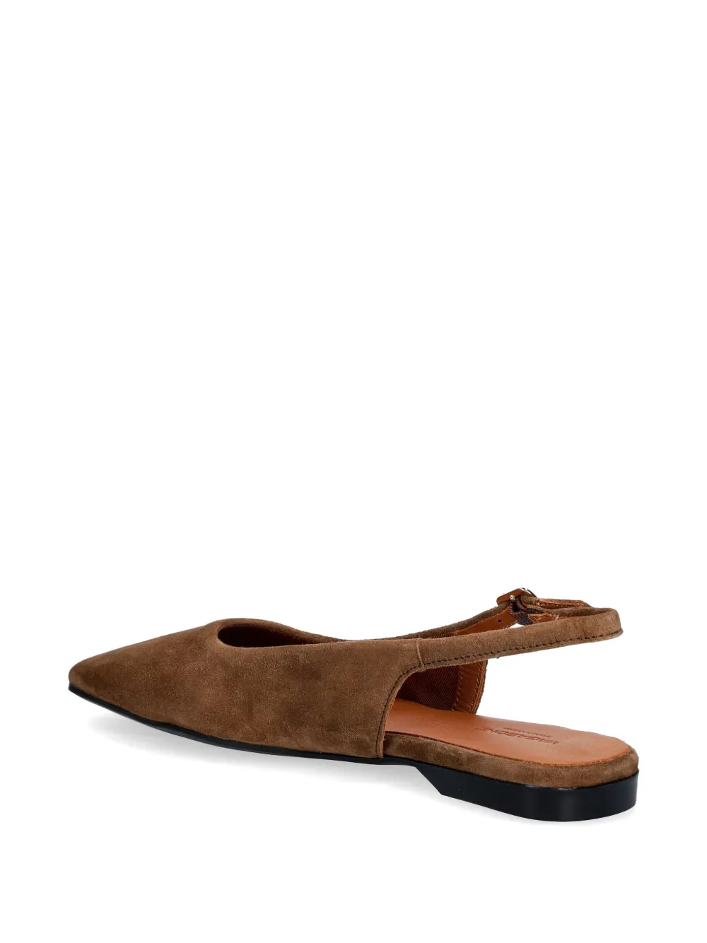 VAGABOND Delia square-toe slingback ballet flats Bruin