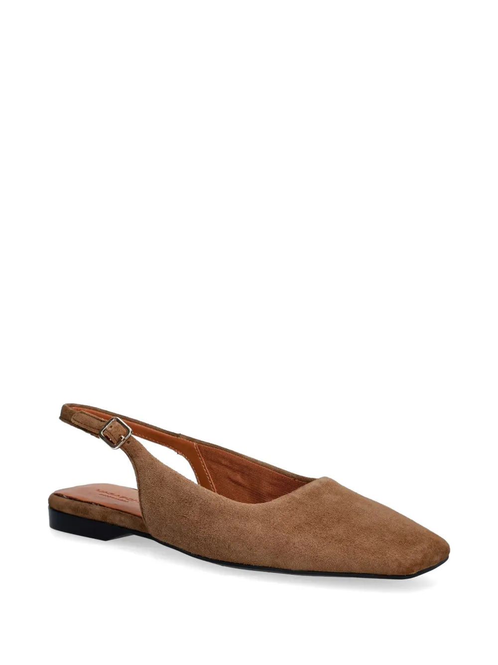 VAGABOND Delia square-toe slingback ballet flats Bruin