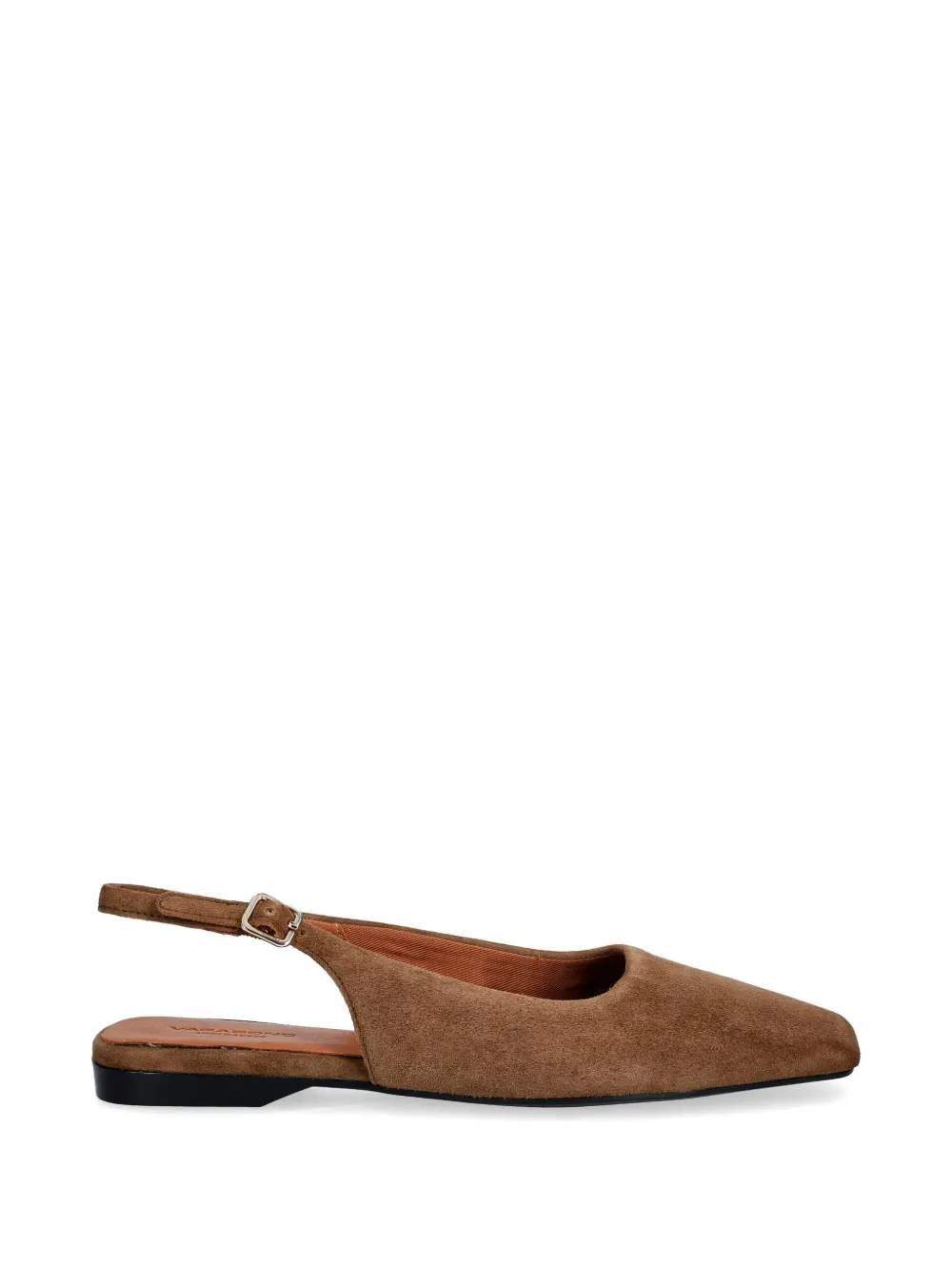 VAGABOND Delia square-toe slingback ballet flats Bruin