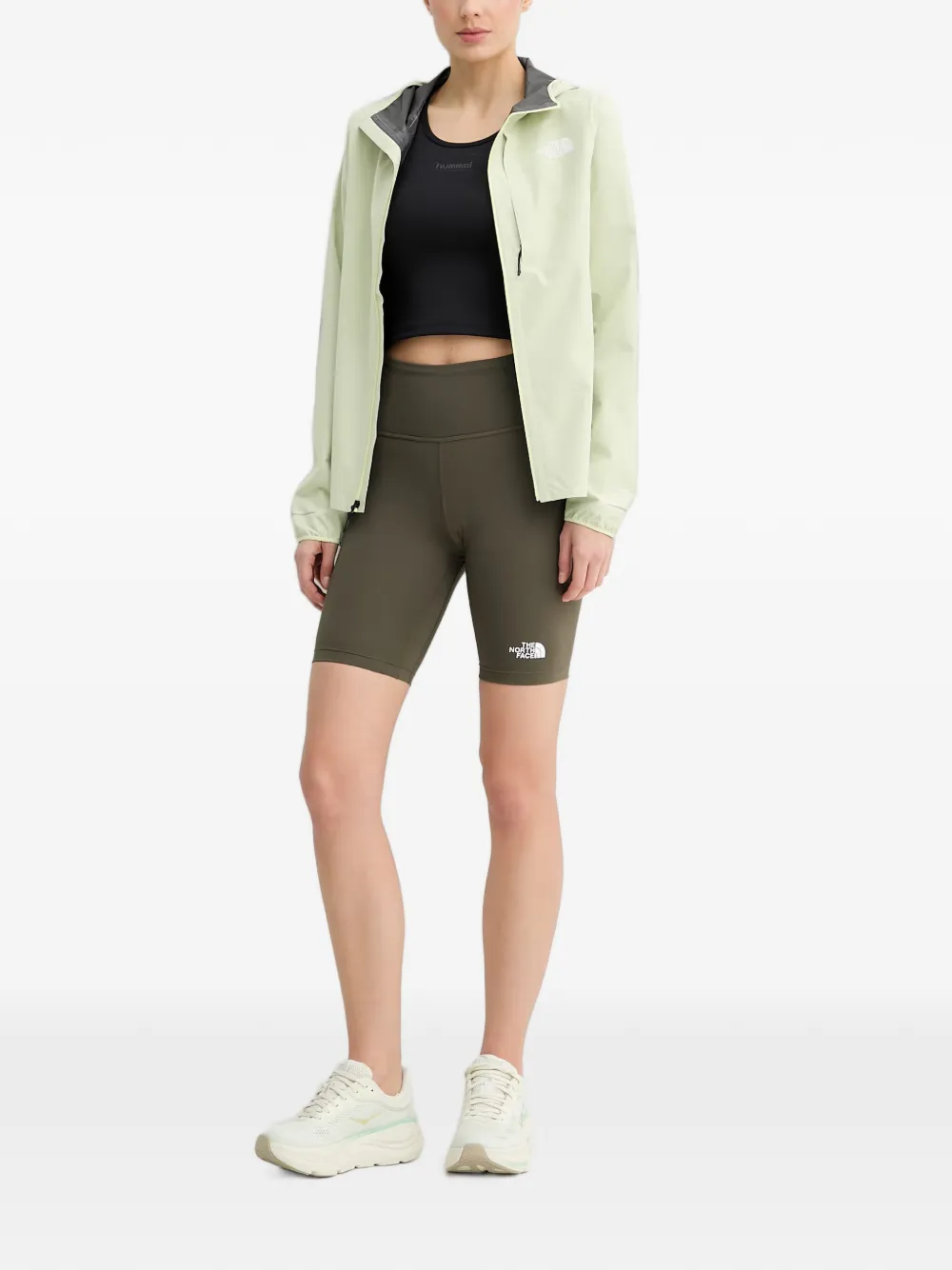 The North Face Fontanales ripstop lichtgewicht jack met capuchon Groen