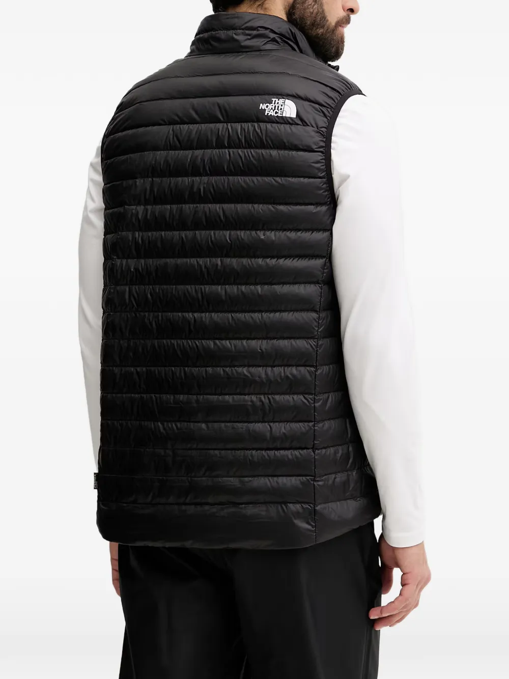 The North Face Bettaforca gewatteerde bodywarmer met rits Zwart