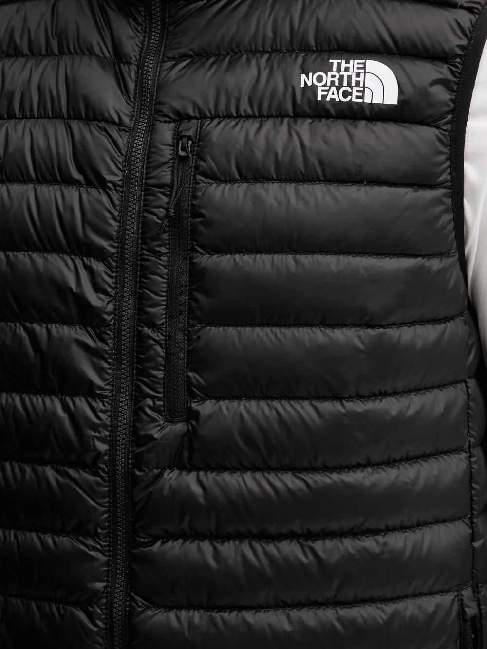 The North Face Bettaforca gewatteerde bodywarmer met rits Zwart