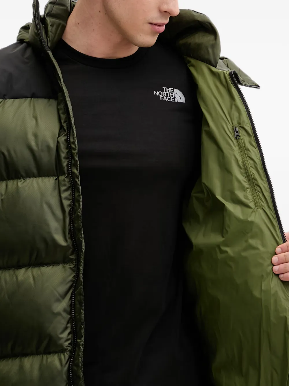 The North Face Diablo Down 2.0 jack met capuchon Groen