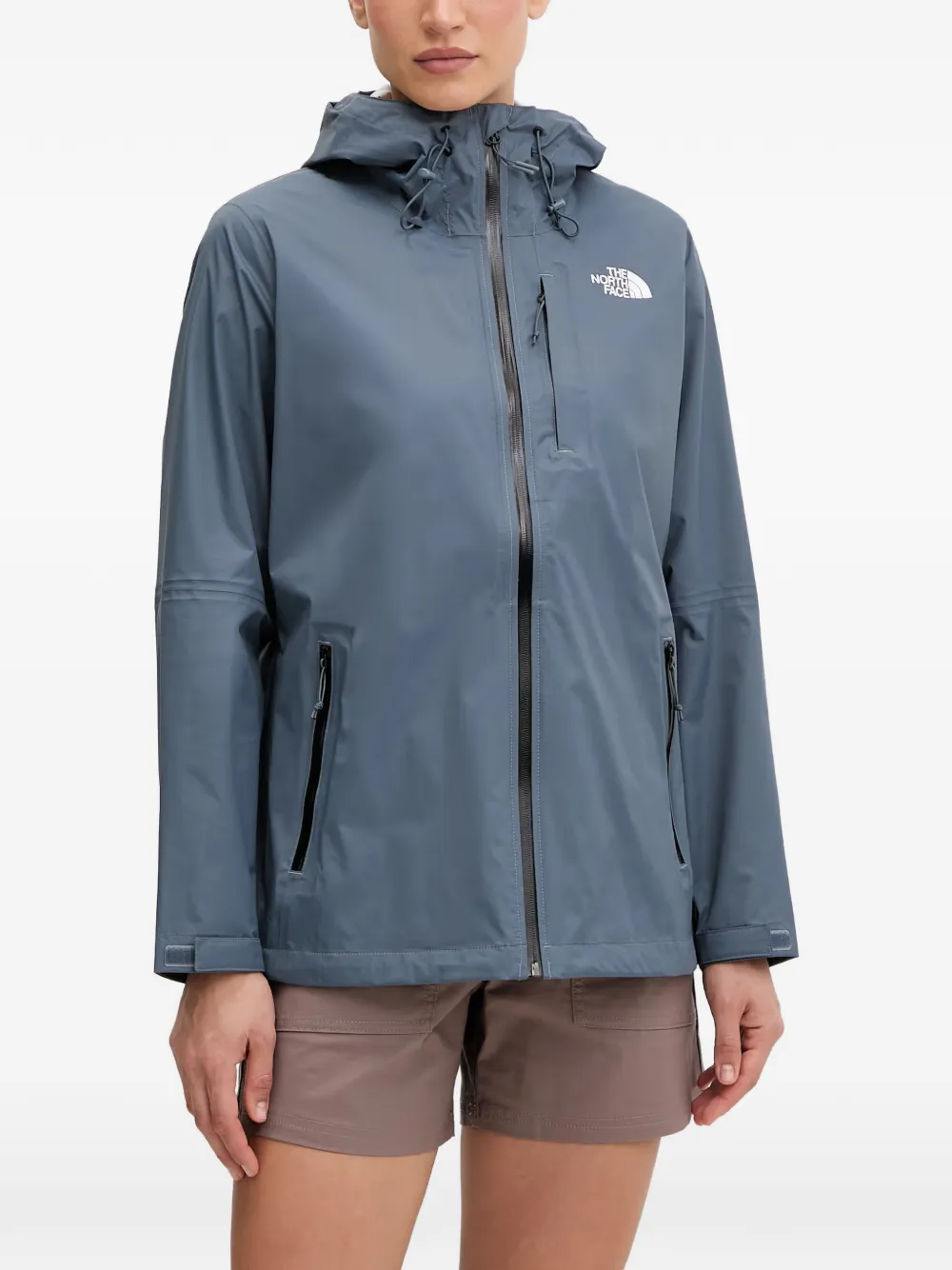 The North Face Impermeabile Alta Vista con logo - Grigio
