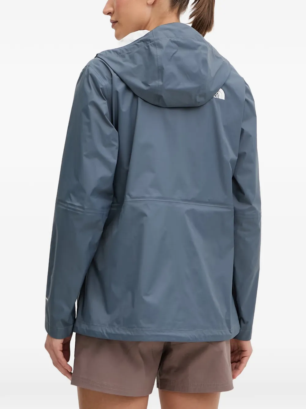 The North Face Alta Vista regenjas met capuchon en logoprint Grijs