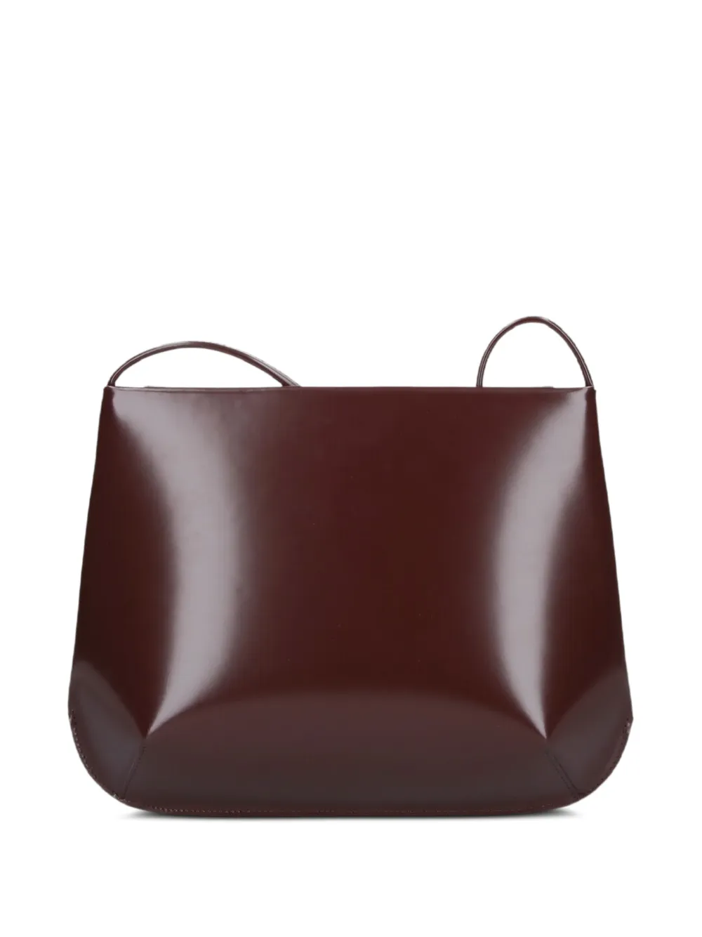 FANE Loge leather shoulder bag - Marrone