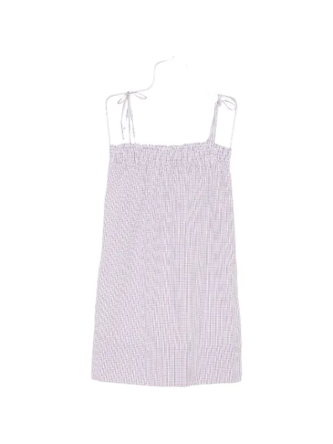 A.P.C. checked mini dress