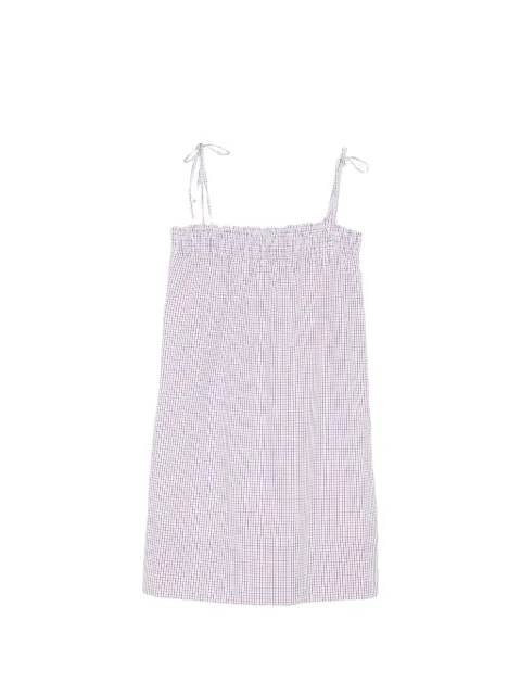 A.P.C. checked mini dress