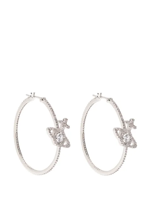 Vivienne Westwood Olympia Orb-pendant crystal-embellished earrings