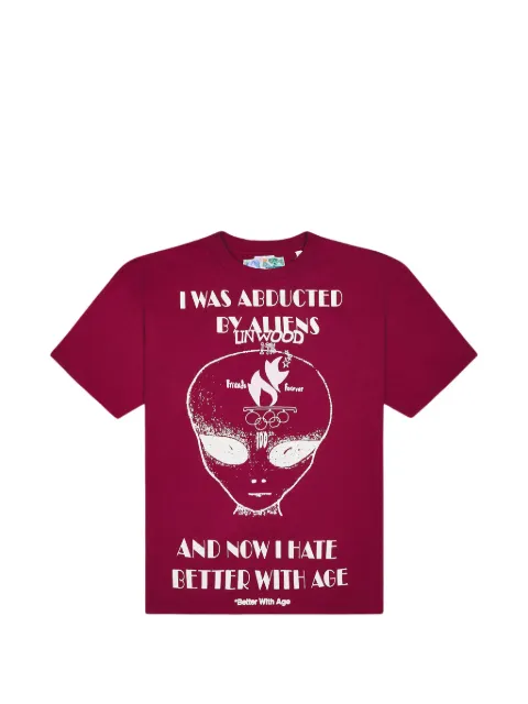 Better with Age  Abducted graphic-print T-shirt