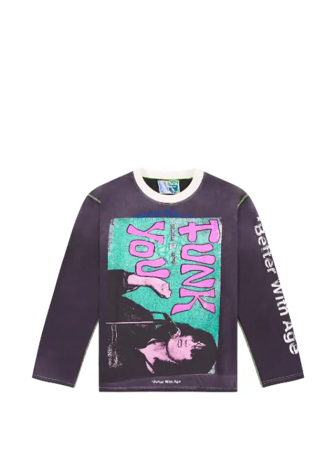 Better with Age Rivka reversible graphic-print T-shirt