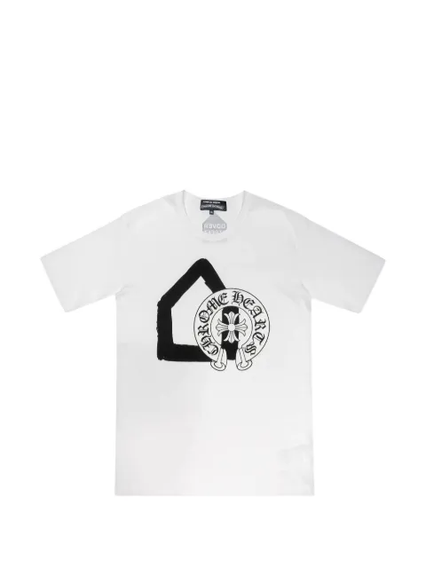 Chrome Hearts x Comme des Garçons x Dover Street Market logo-print T-shirt