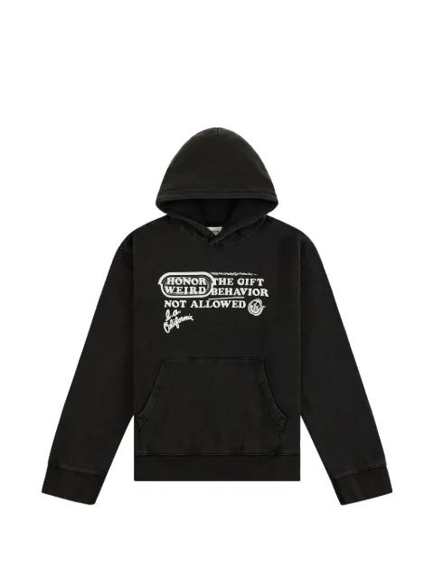 Honor The Gift Not Allowed cotton hoodie