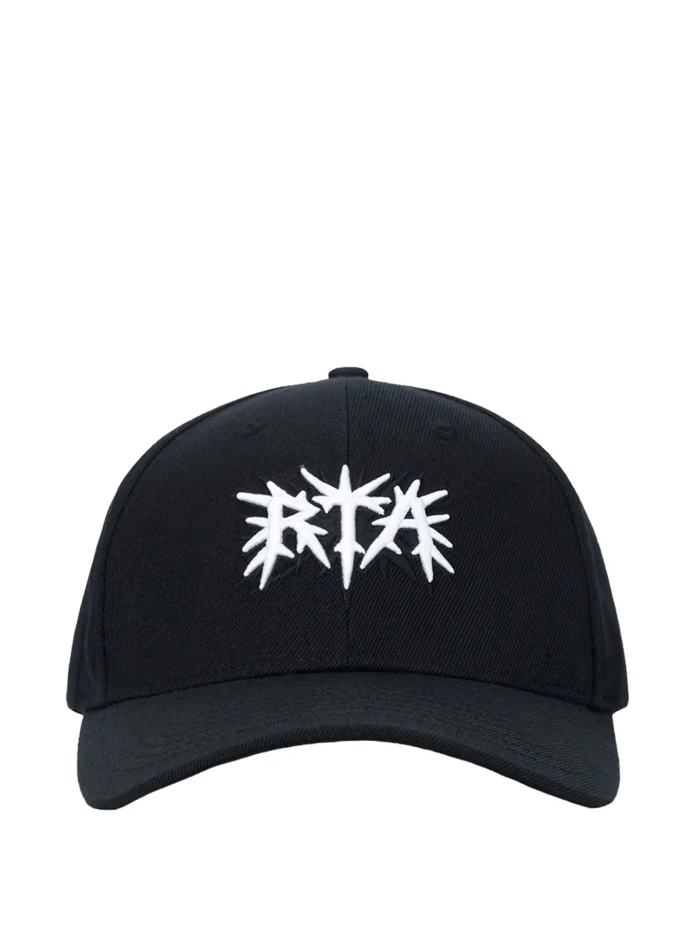 Rta Mars Embroidered Baseball Cap In Black