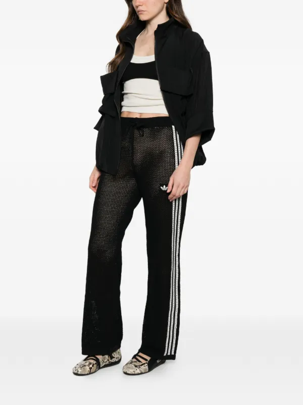 Adidas Firebird クロシェ トラックパンツ | ブラック | FARFETCH JP
