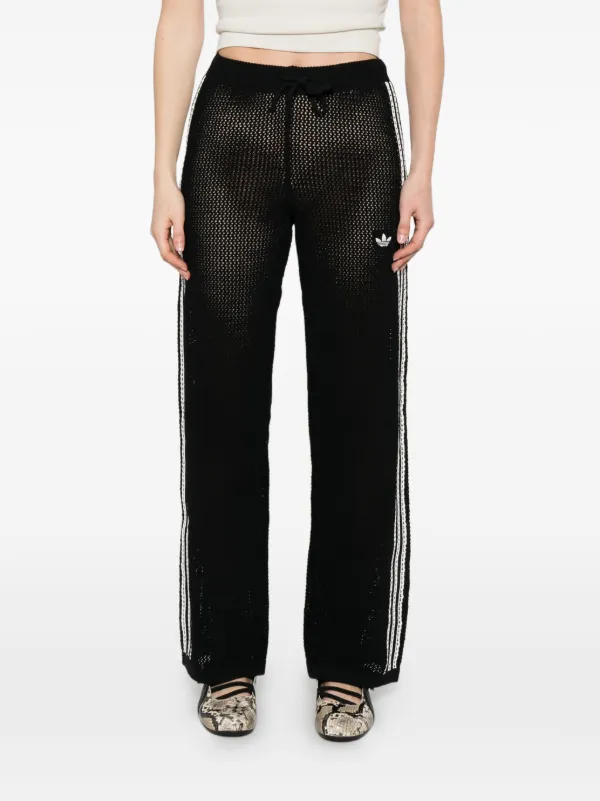 Adidas Firebird クロシェ トラックパンツ | ブラック | FARFETCH JP