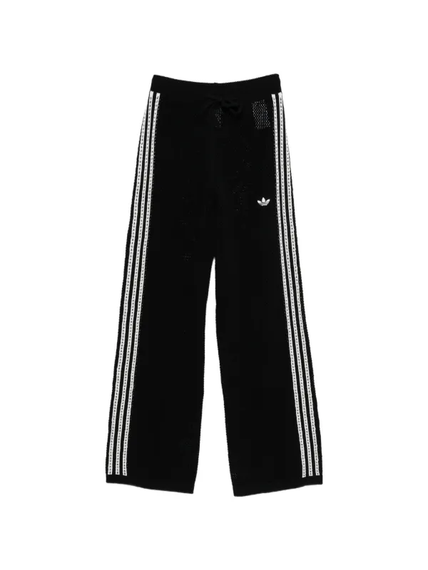 Adidas Firebird クロシェ トラックパンツ | ブラック | FARFETCH JP