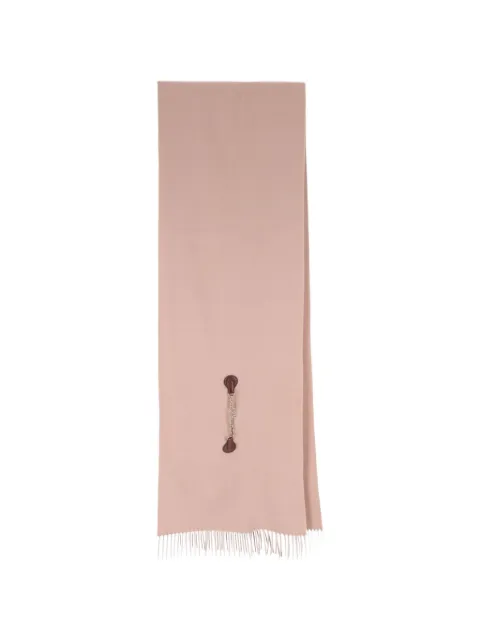 Chloé chain-embellished scarf