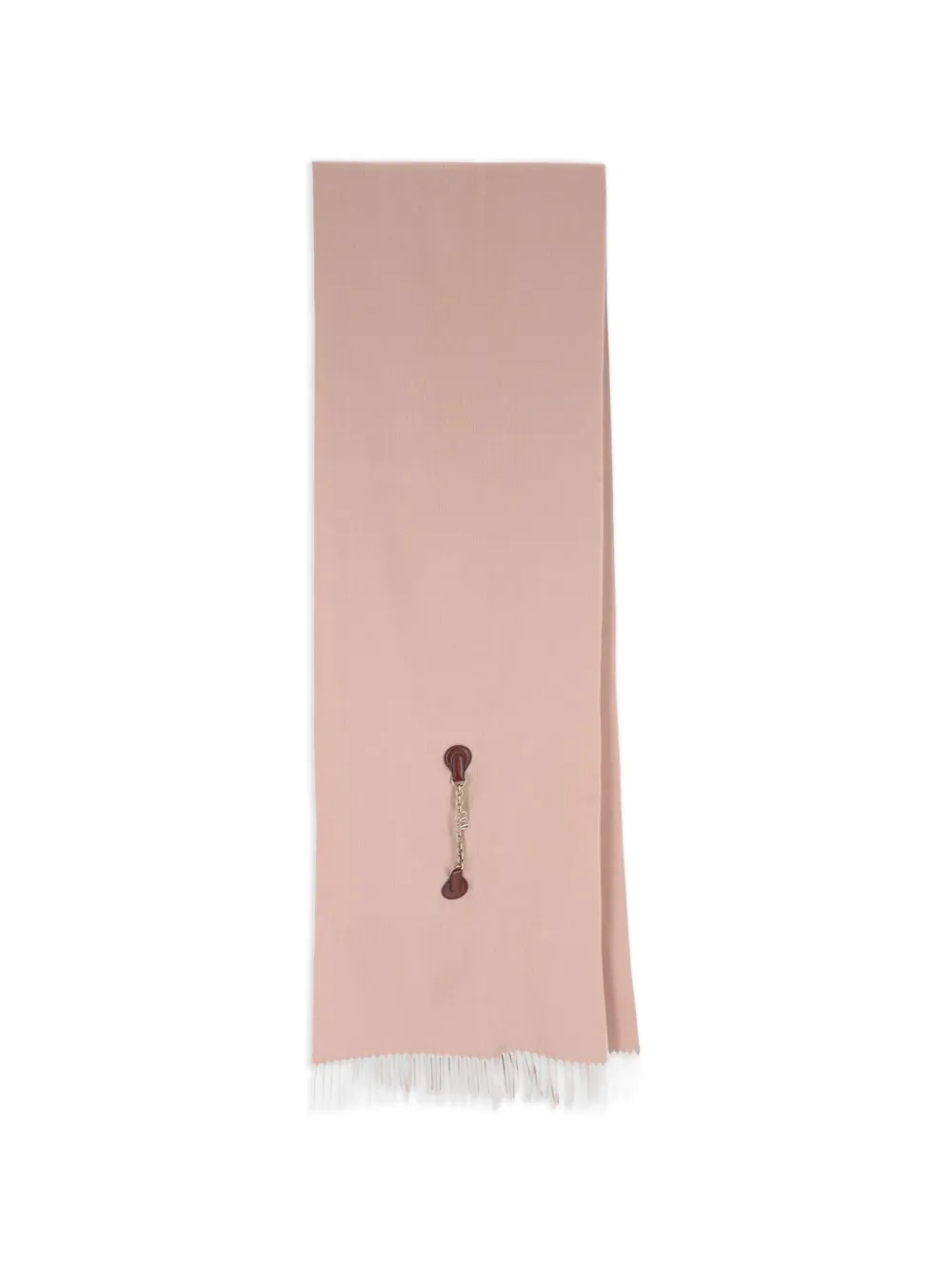 Chloé chain-embellished scarf - Rosa