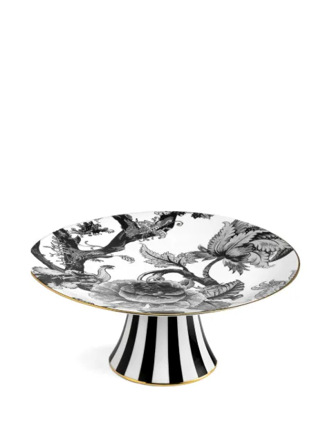 Simone Guidarelli Home Secret Garden graphic striped cake stand