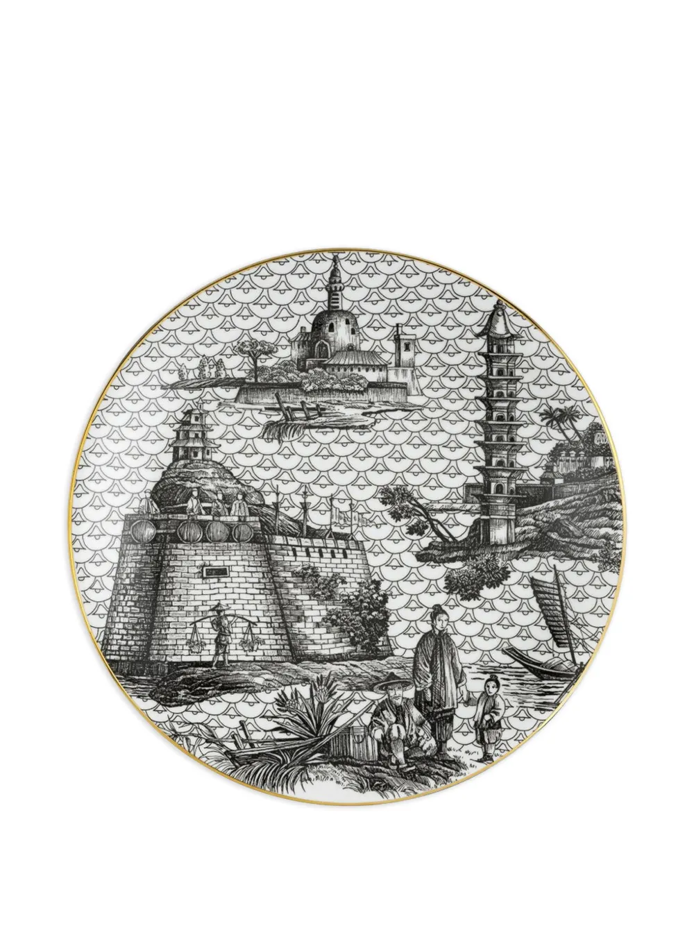 Simone Guidarelli Home Oriental Dream dinner plate - Weiß