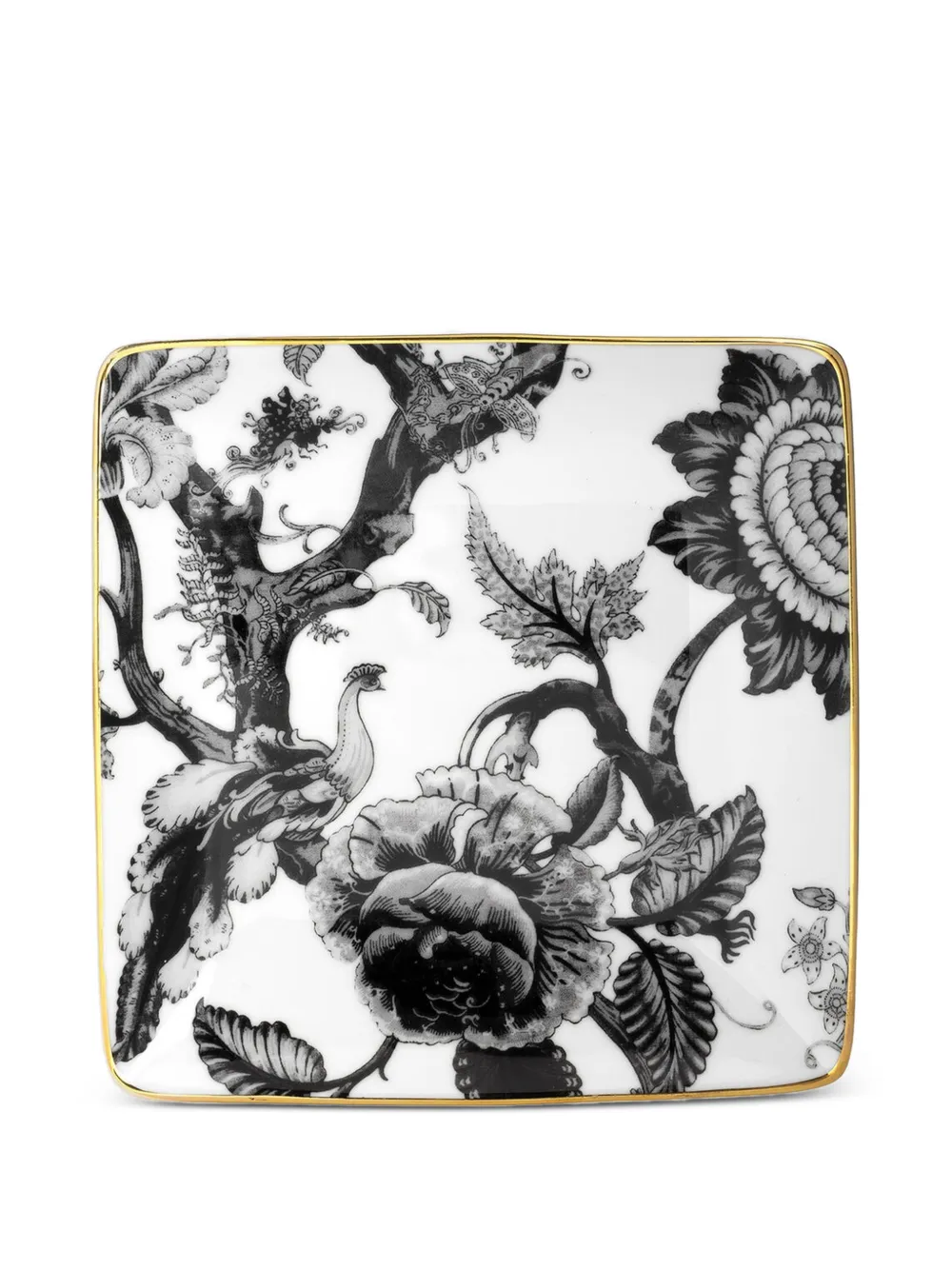 Simone Guidarelli Home Secret Garden patterned tray - Weiß