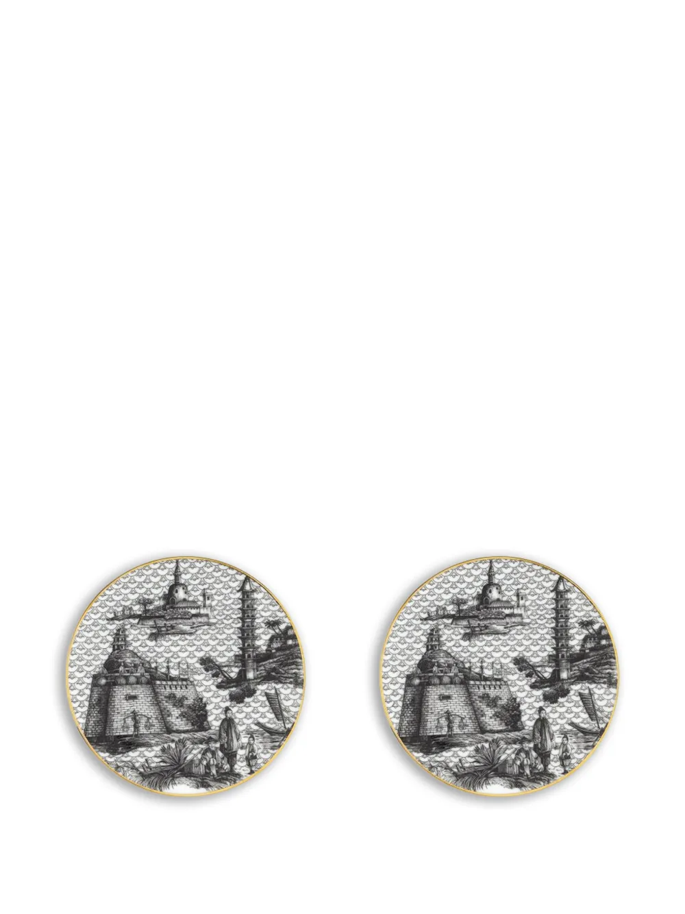 Simone Guidarelli Home Oriental Dream coaster (set of two) - Weiß