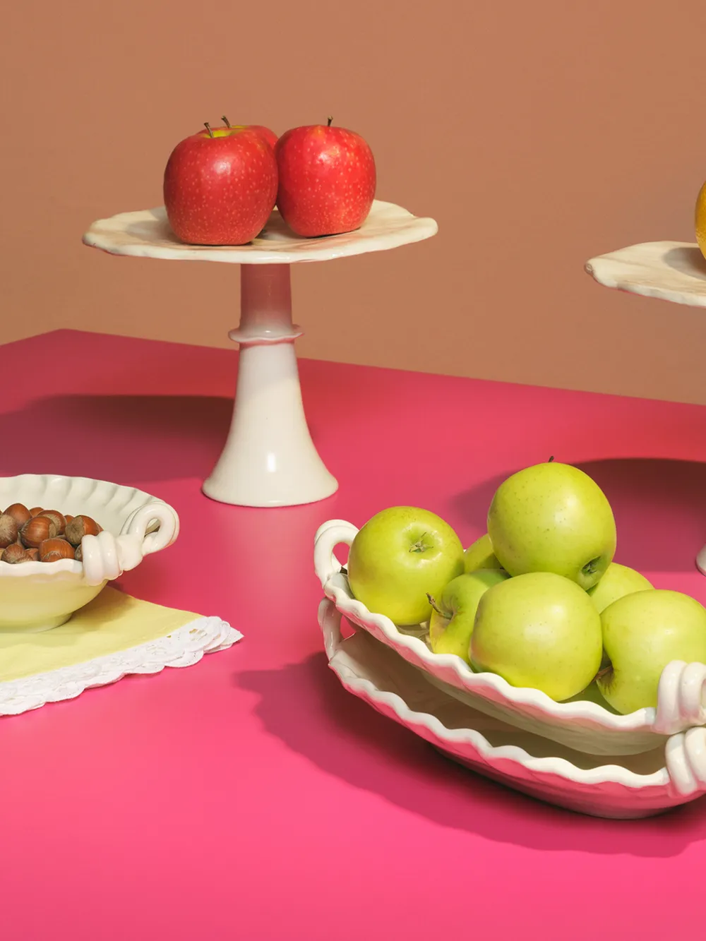 Bitossi Home Bow Platter In Neutral