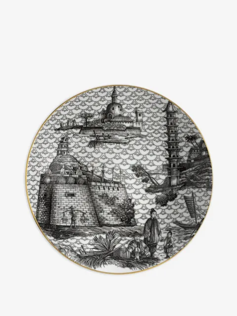 Simone Guidarelli Home Oriental Dream soup plate