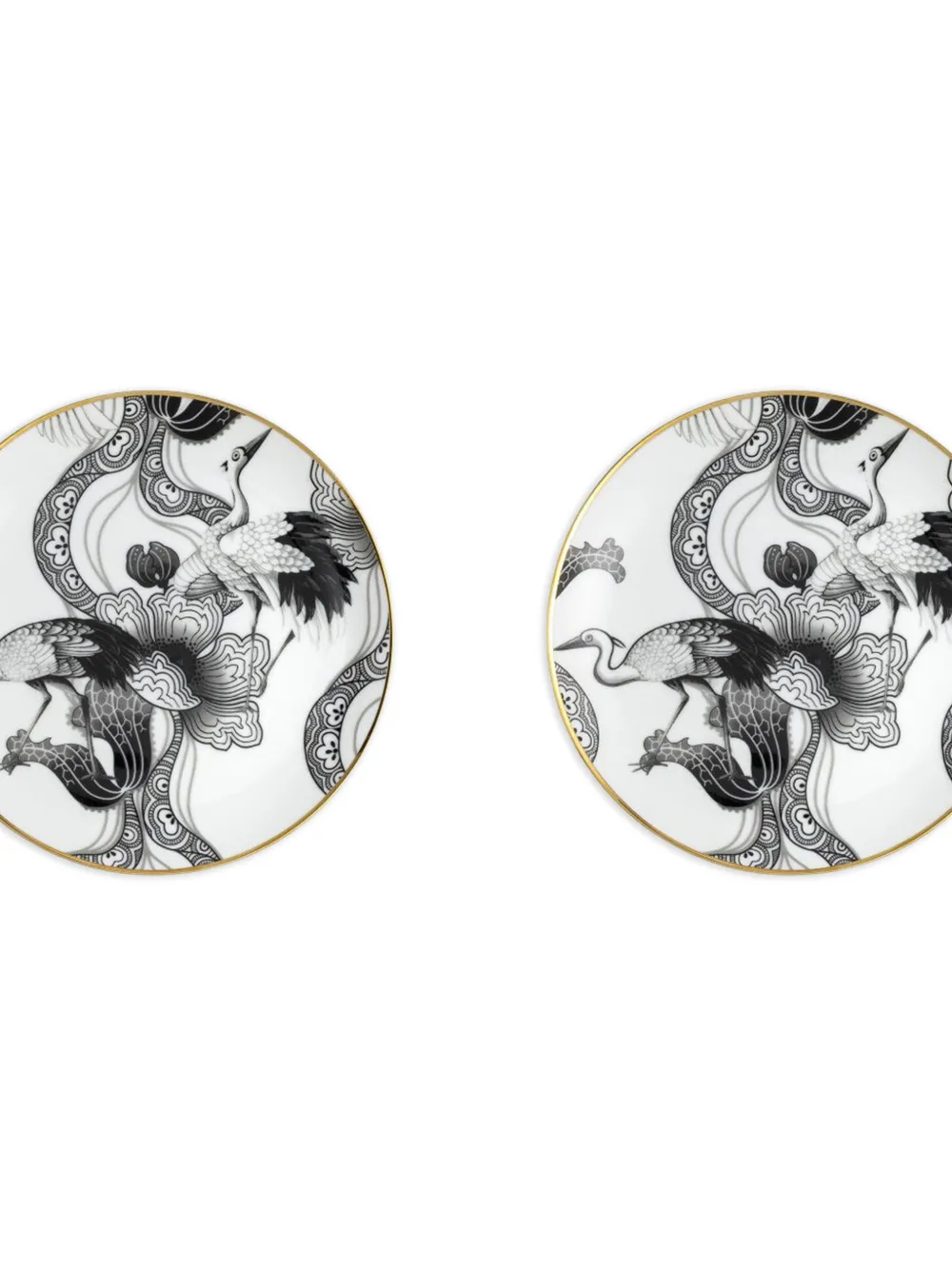 Simone Guidarelli Home Wings Of Water plate set (set of two) - Weiß