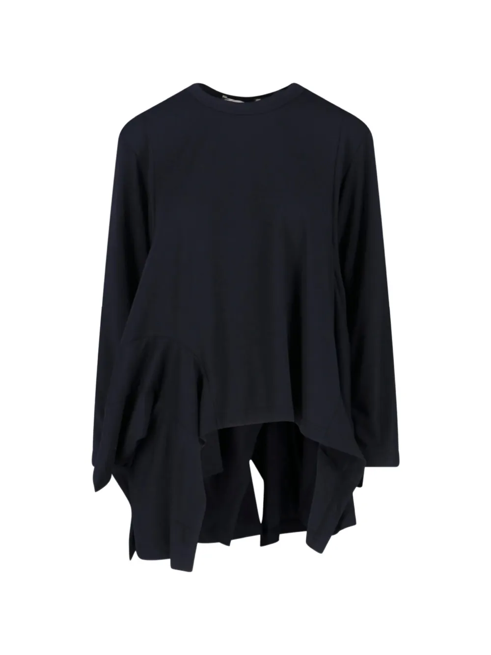 Comme Des Garçons asymmtrical blouse - Black