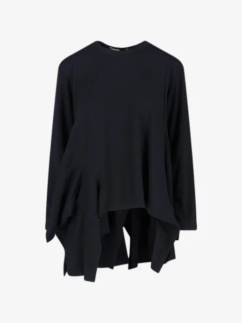 Comme Des Garçons asymmtrical blouse 